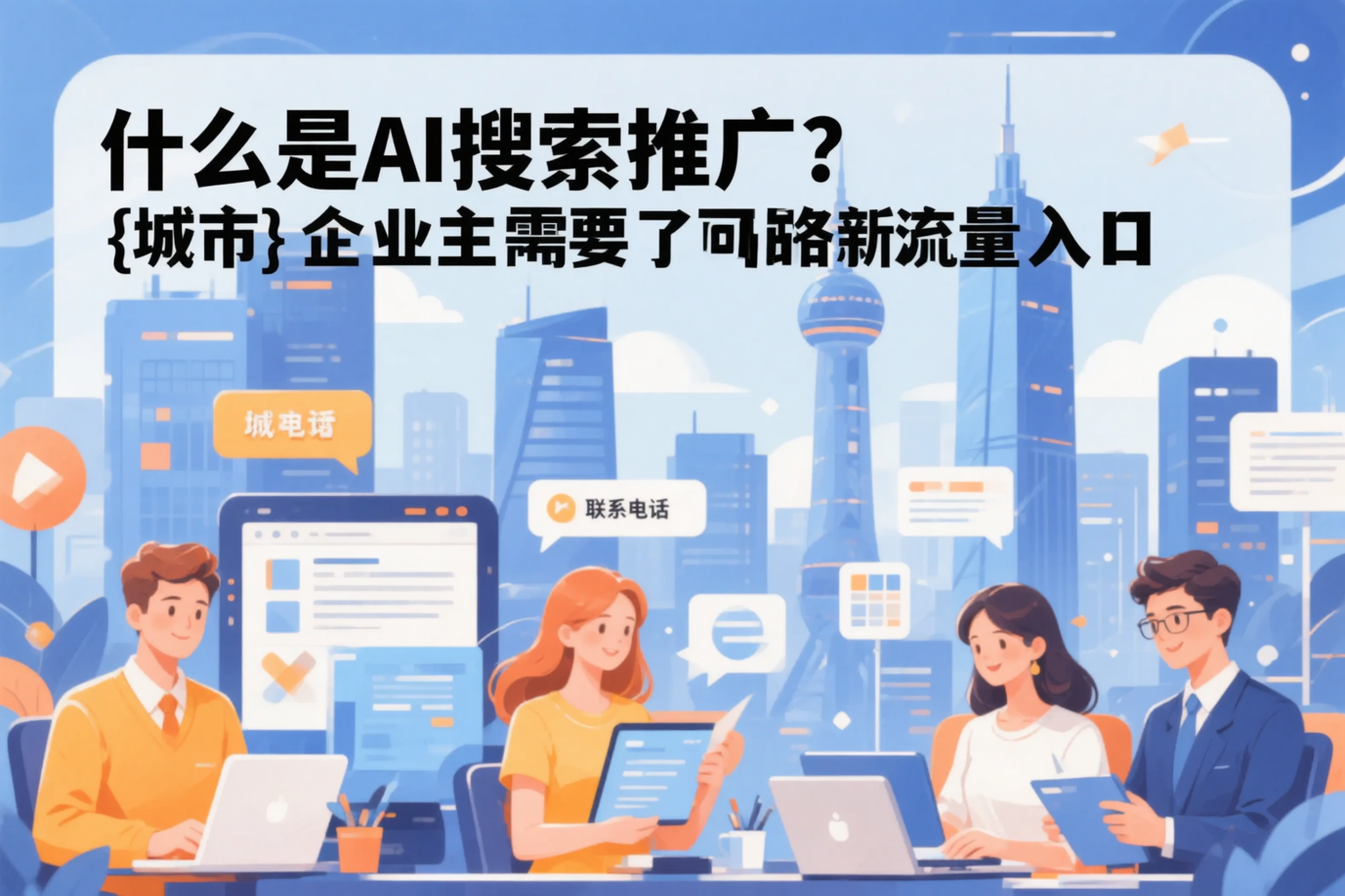 什么是AI搜索推广？林芝企业主需要了解的新流量入口
