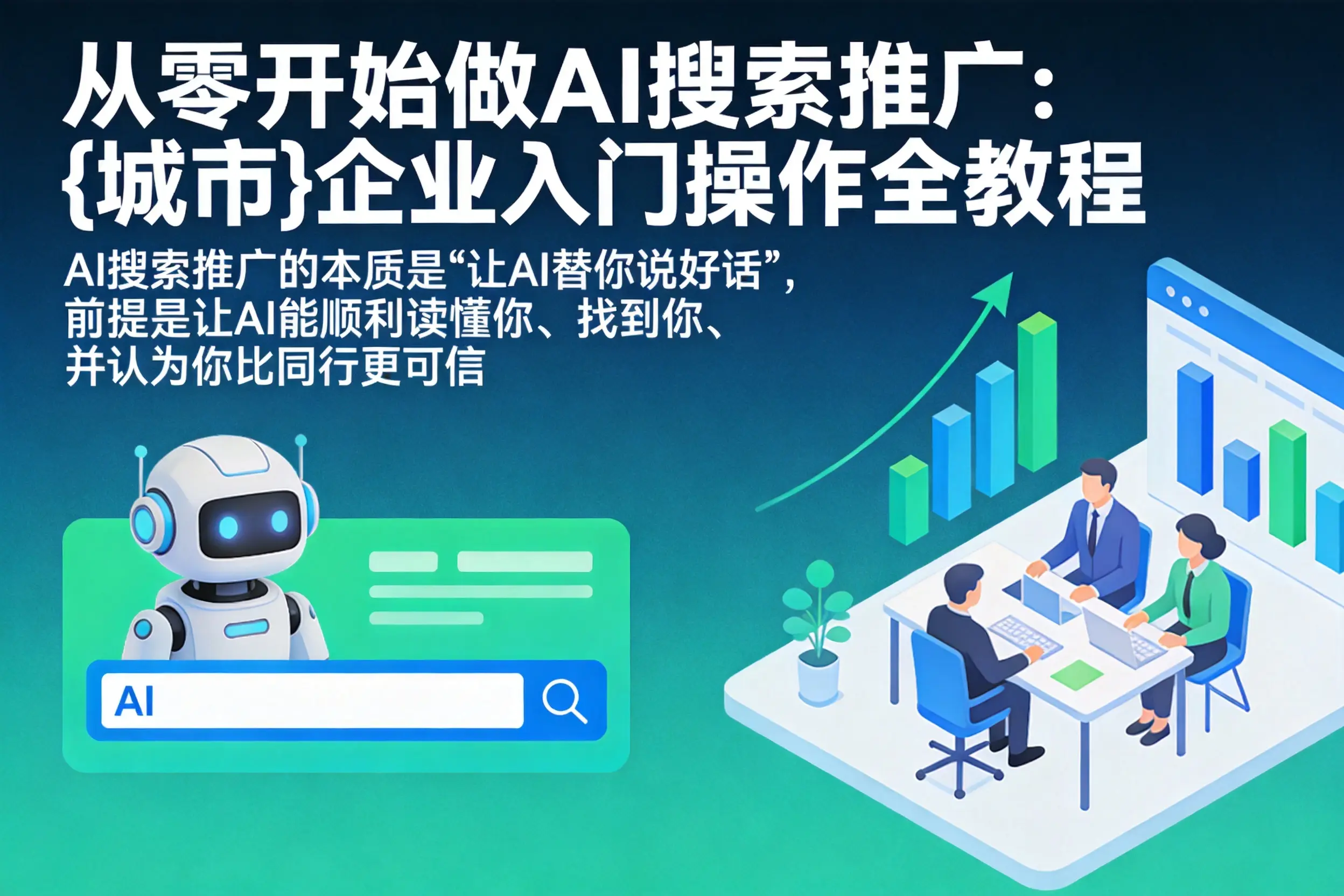 从零开始做AI搜索推广：林芝企业入门操作全教程