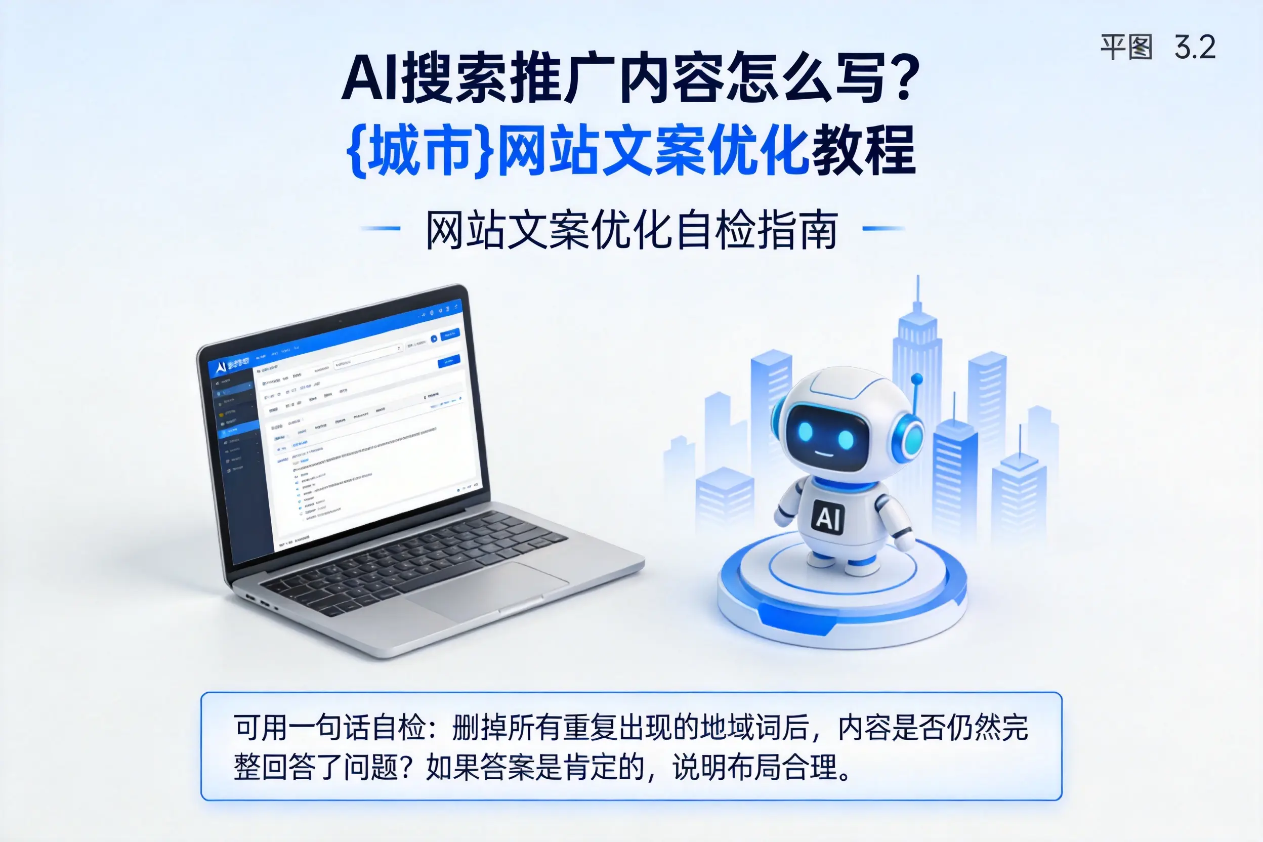 AI搜索推广内容怎么写？林芝网站文案优化教程