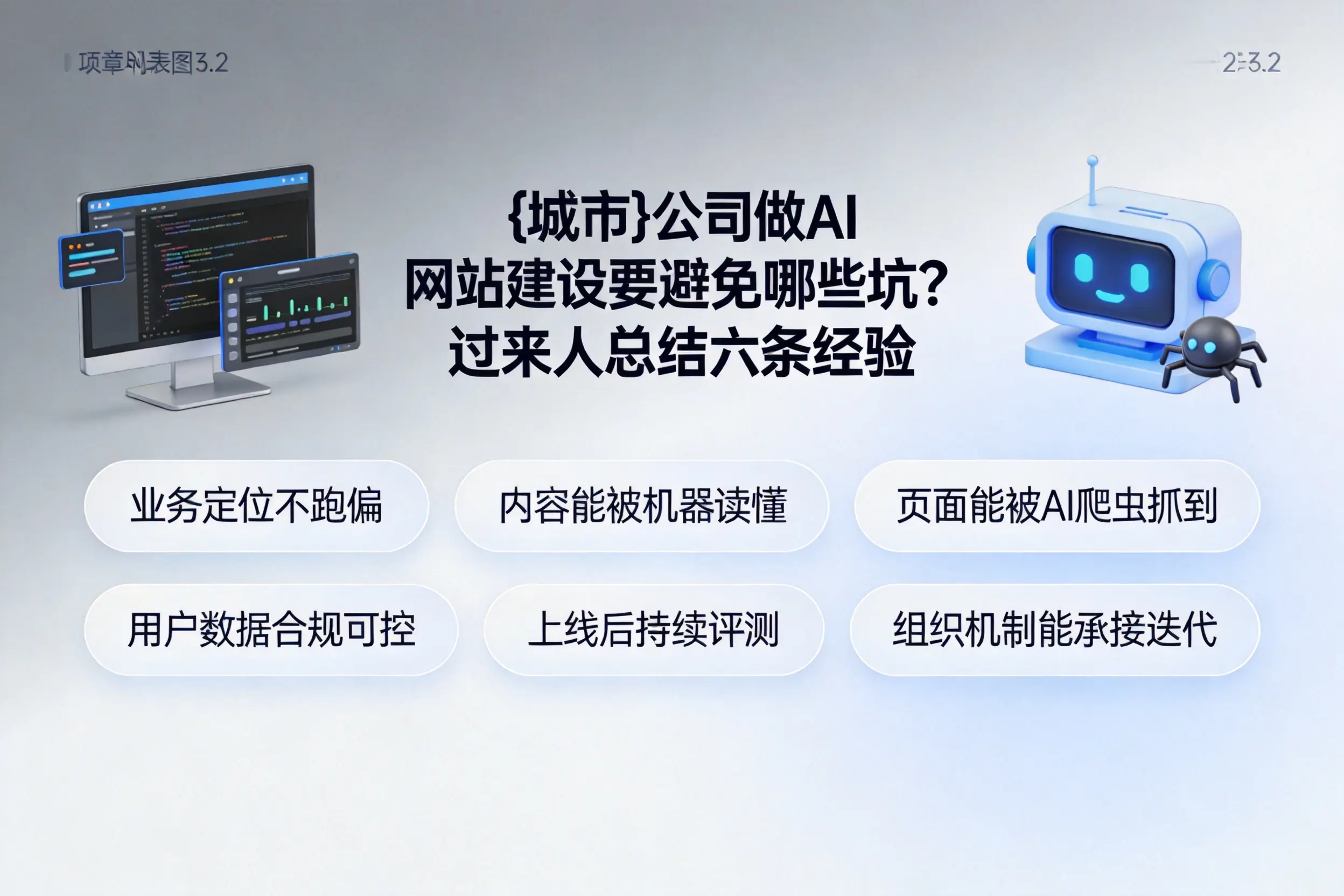 林芝公司做AI网站建设要避免哪些坑？过来人总结六条经验