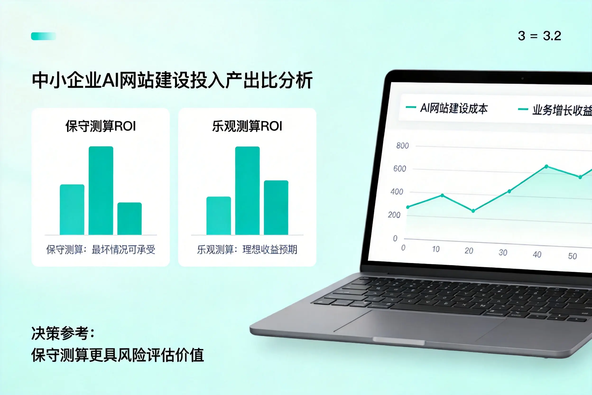 林芝中小企业AI网站建设投入产出比怎么算？先看这份分析