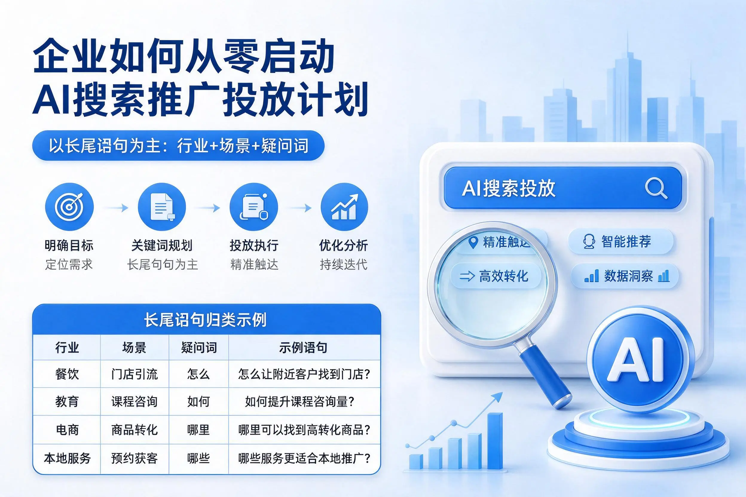 林芝企业如何从零启动AI搜索推广投放计划